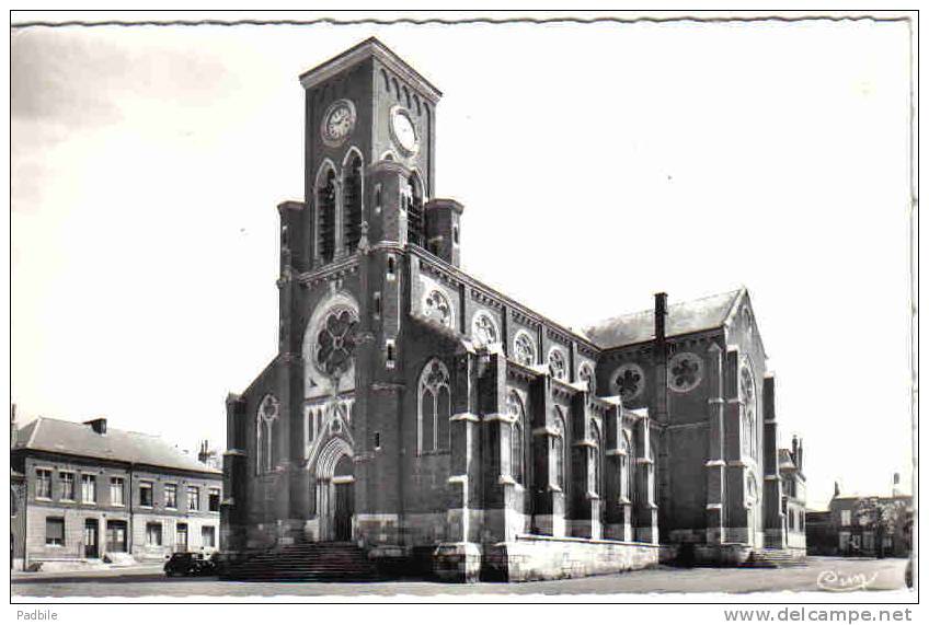 Carte Postale 59.  Fourmies Quartier De L´église Trés Beau Plan - Fourmies