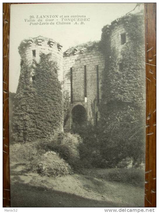 22 - TONQUEDEC - Pont-Levis Du Château. - Tonquédec