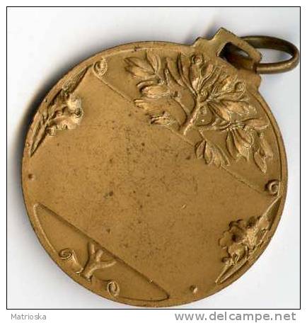 Medaglia In Bronzo Nuoto Anni 50/60 - Swimming