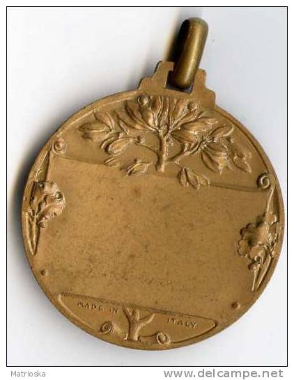 Medaglia In Bronzo Pattinaggio Artistico Su Ghiaccio - Patinage Artistique