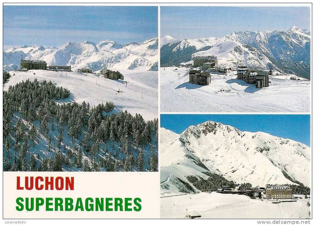 - 31 - LUCHON.....Station De Ski De Superbagnère........Pyrénées.. - Superbagneres