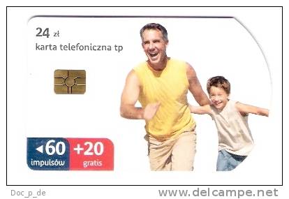 Polen - Chip Card - Sport - Jogging - Special Form - 01.02.2009 - Polonia