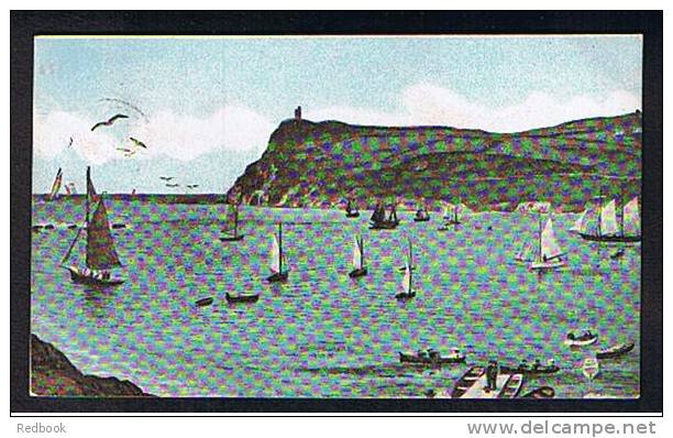 1911 Isle Of Man Manx Postcard 1/2d Harrison Ptng - Good Port Erin Cancel - Ref 324 - Man (Eiland)