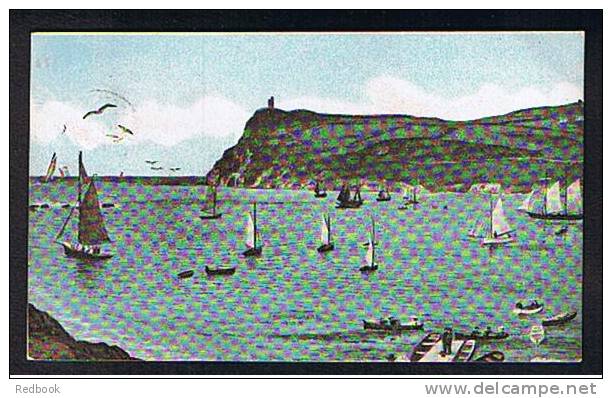 1911 Isle Of Man Manx Postcard 1/2d Harrison Ptng - Good Port Erin Cancel - Ref 324 - Isle Of Man