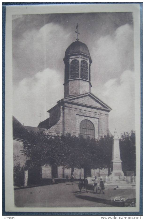 CPA 21-ARNAY LE DUC-L´EGLISE SAINT LAURENT- - Arnay Le Duc