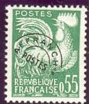 122 ¤ Type Coq Gaulois - N** - 1953-1960