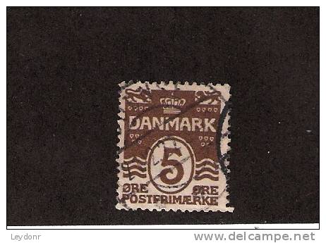 Denmark - Danmark - Scott # 89 - Oblitérés