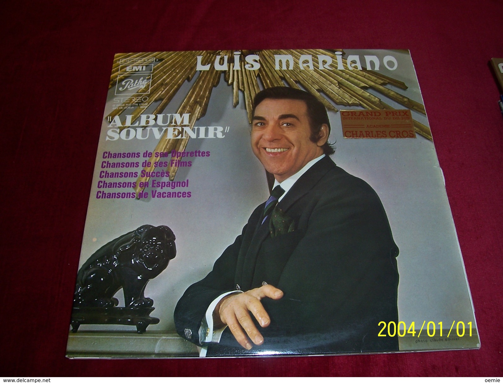 LUIS  MARIANO  ALBUM  SOUVENIR  ° ALBUM 3 DISQUES - Otros - Canción Española