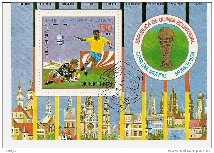 Bloc De Guinée équatoriale, Coupe  Du Monde De Football  En Allemagne En 1974 - 1974 – Allemagne Fédérale