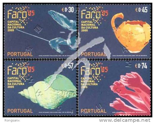 2005 PORTUGAL Faro National Cultural Capital 4v - Neufs