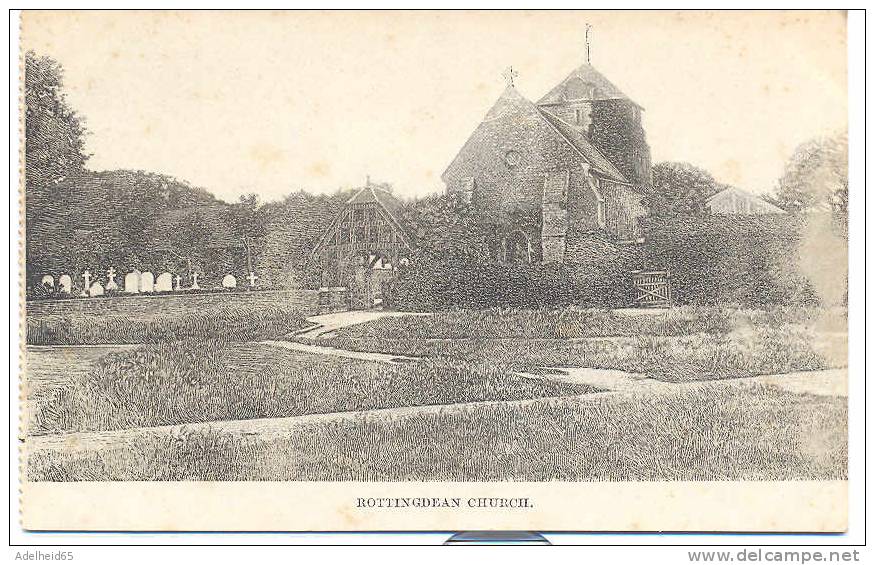 Rottingdean Church C 1905 - Brighton