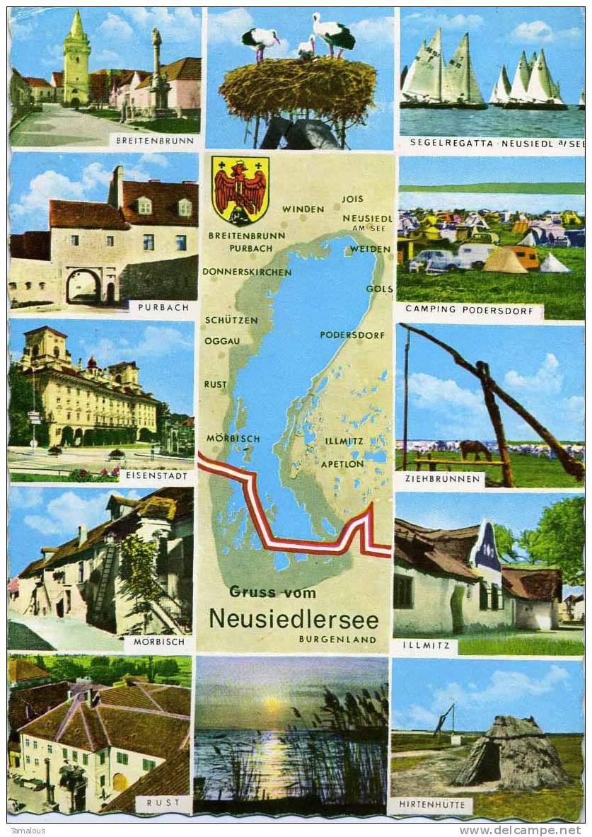 AUTRICHE - AUSTRIA - ÖSTERREICH - BURGENLAND - Gruss Vom NEUSIEDLERSEE - Sonstige & Ohne Zuordnung
