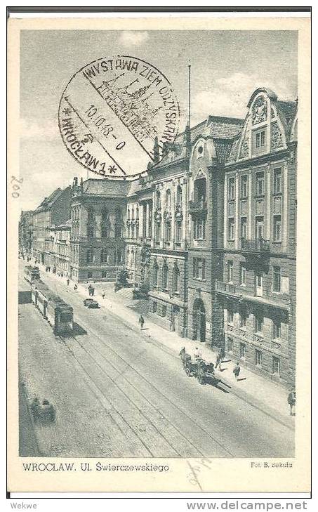 Pol111/- POLEN -  EUROPA Fahrplan-Konferenz Warschau 1948  SELTEN! - Storia Postale