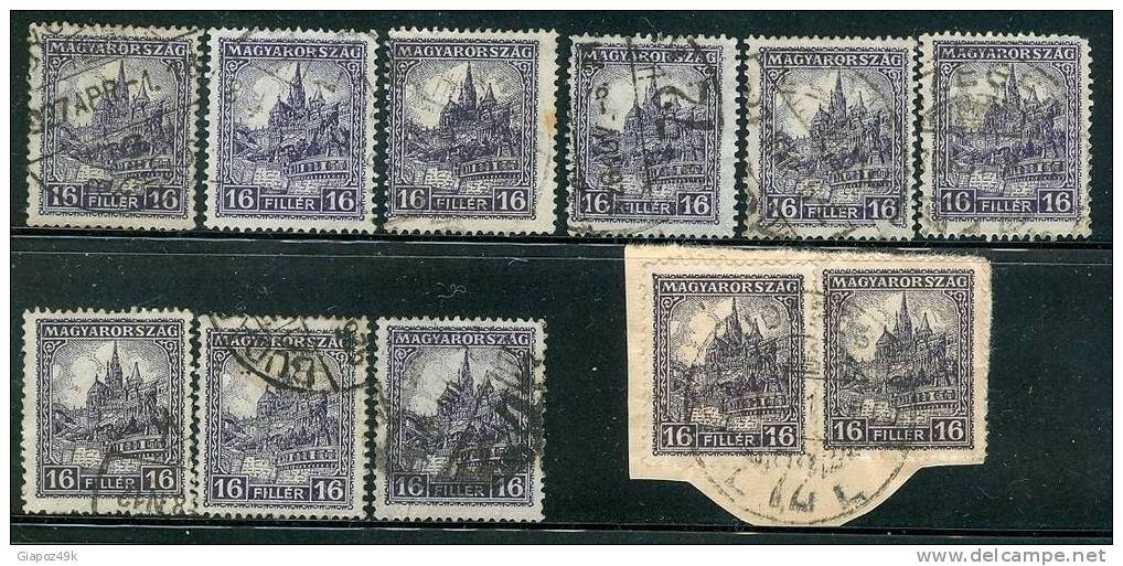 ● HONGRIE - UNGHERIA - 1926 / 27 -  N.  386  Usati  -  Lotto  389 - Used Stamps