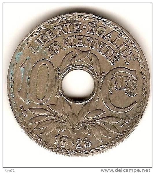 10 Centimes 1928   TB - 10 Centimes