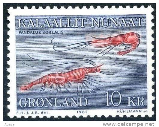 Groenland Greenland 1982 Yvertn° 121 *** MNH Cote 5 Euro Faune - Unused Stamps