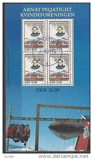 Groenland Greenland 1998 Yvertn° Bloc 15 (°) Used Cote 18 Euro - Blokken