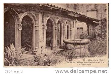 Charlieux - Cloitre De L'Abbaye Des Bénédictins - Le Vieux Puits - Charlieu