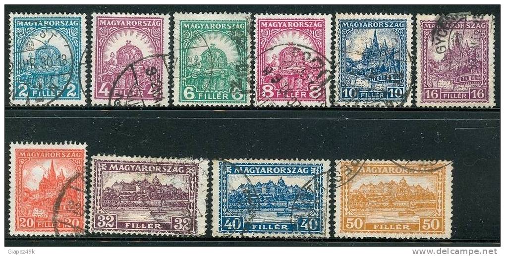 ● HONGRIE - UNGHERIA - 1928 / 31 -  N.  407 . . . .  Usati   -  Lotto  410 - Used Stamps