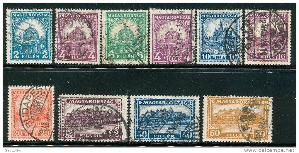 ● HONGRIE - UNGHERIA - 1928 / 31 -  N.  407 . . . .  Usati   -  Lotto  411 - Used Stamps