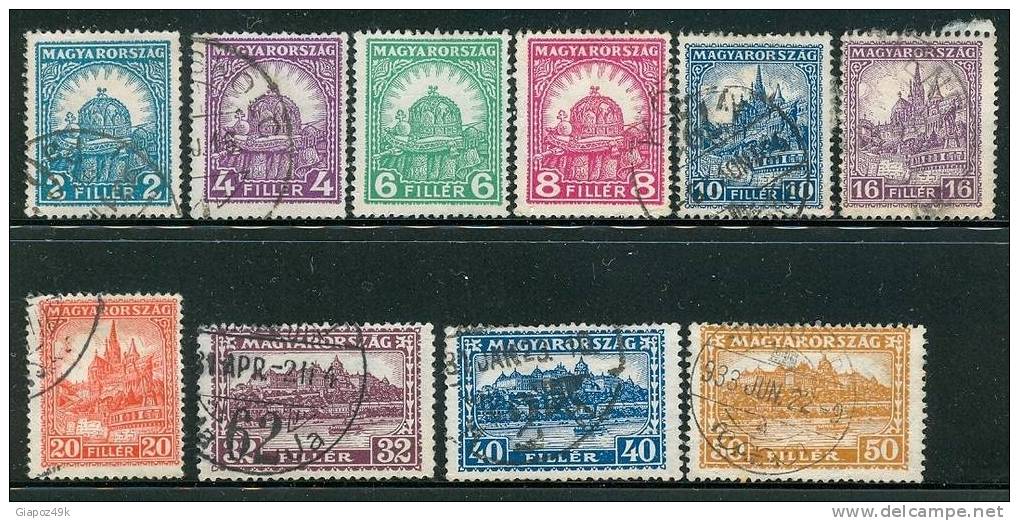 ● HONGRIE - UNGHERIA - 1928 / 31 -  N.  407 . . . .  Usati   -  Lotto  412 - Used Stamps