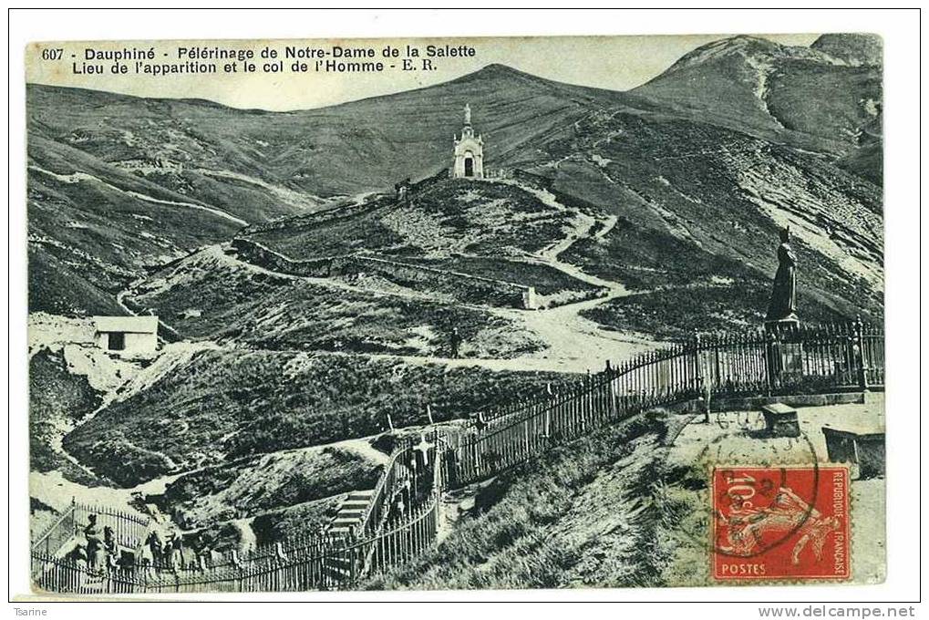 38 - Lot De 2 Cartes Du Pélerinage De ND De La Salette - La Salette