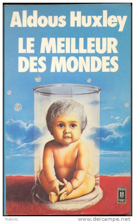 PRESSES-POCKET  N° 1438 " LE MEILLEUR DES MONDES " ALDOUS-HUXLEY DE 1980 - Presses Pocket