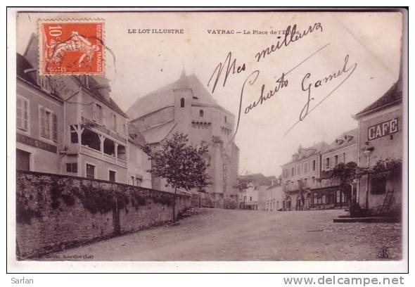 46 , VAYRAC , La Place De L'église - Vayrac