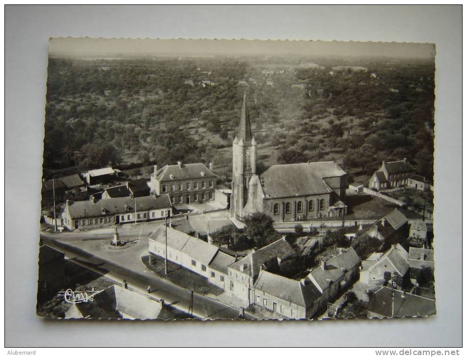 Jolimetz .Place De L´Eglise ,vue Aérienne .c.p.photo 15x10 - Sonstige & Ohne Zuordnung