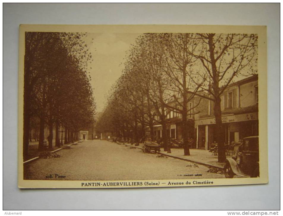 Pantin-Aubervilliers. Avenue Du Cimetiere - Pantin