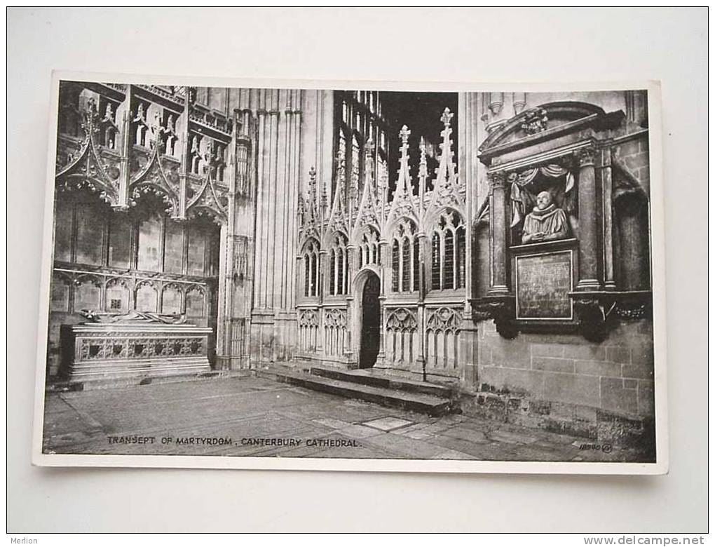 Canterbury Cathedral - Transept Of Martyrdom    -  Cca 1920´s   VF   D47943 - Canterbury