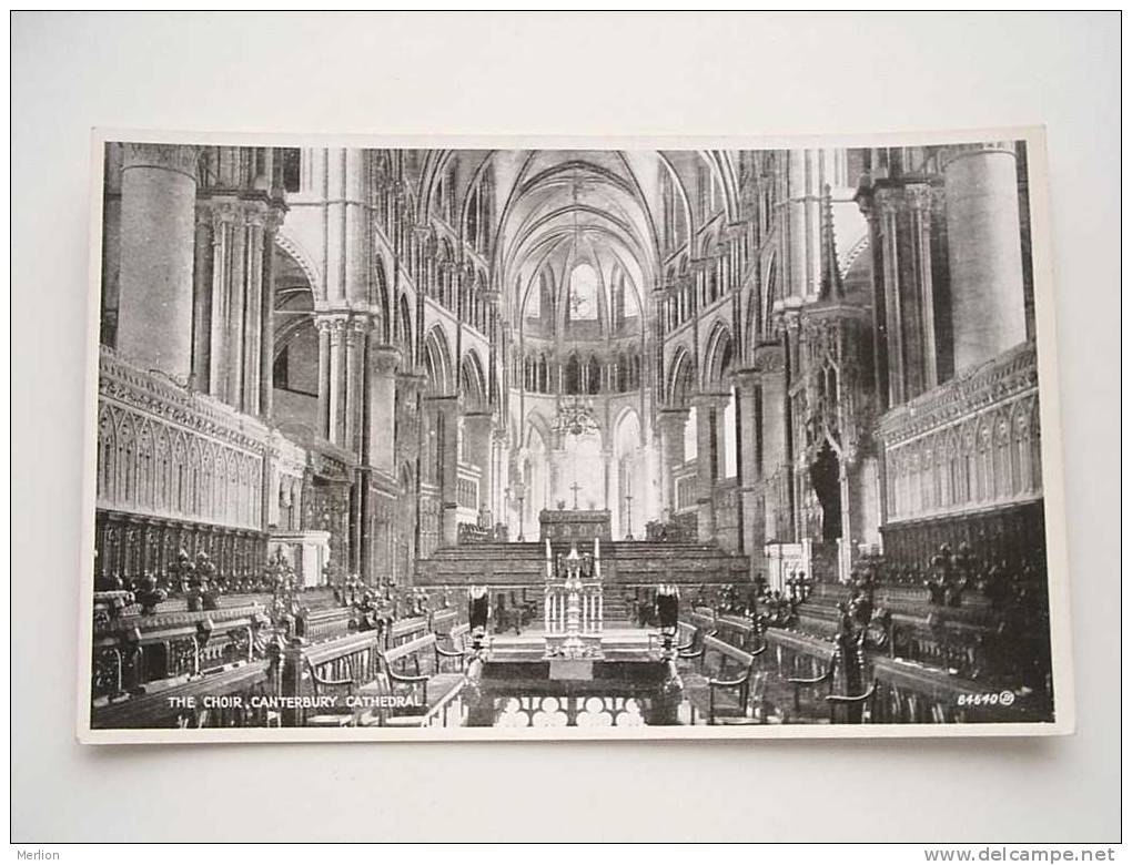 Canterbury Cathedral - The Choir    -  Cca 1920´s   VF   D47944 - Canterbury