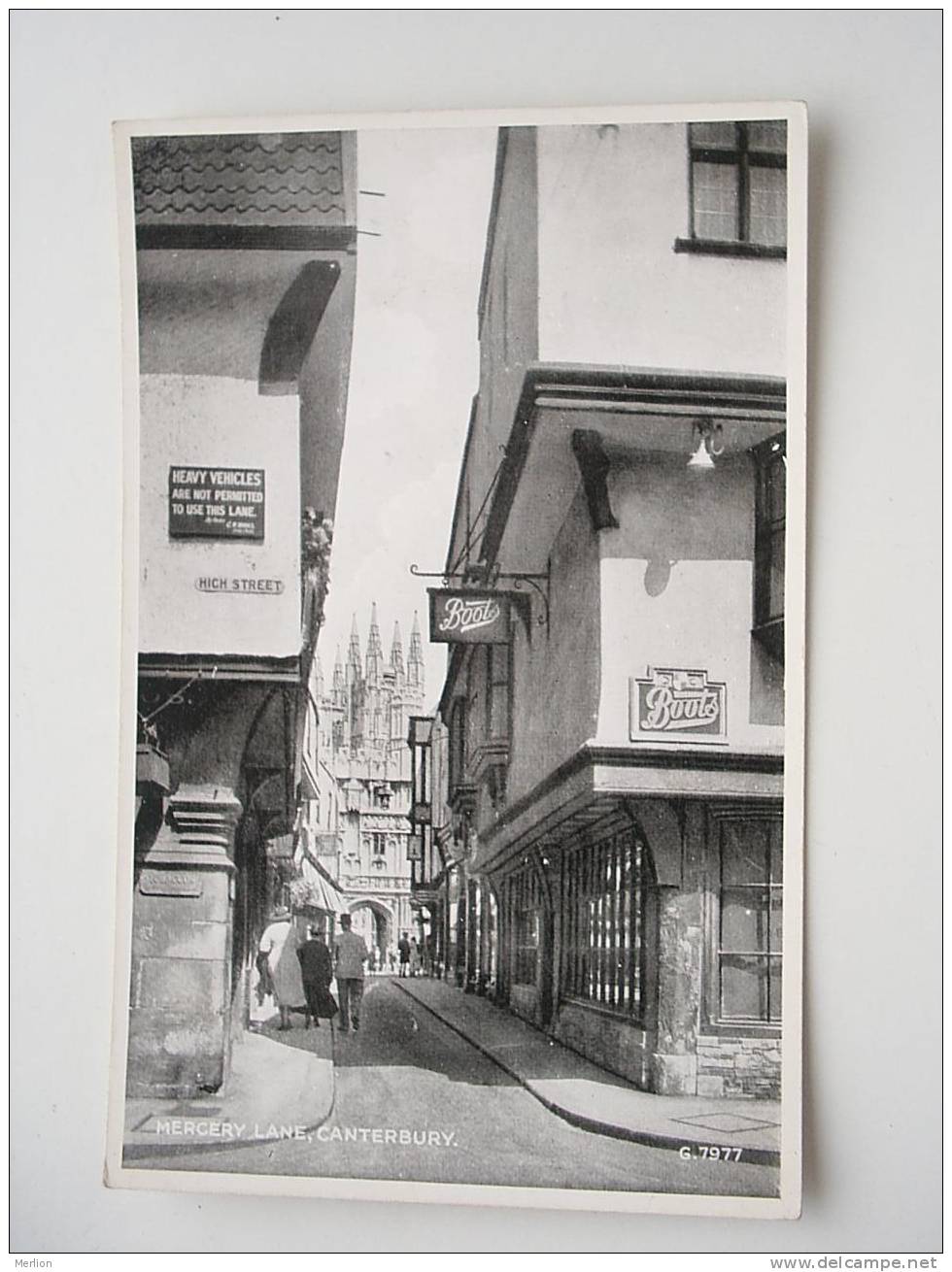 Kent - Mercery Lane, Canterbury    -  Cca 1920´s   VF   D47945 - Canterbury