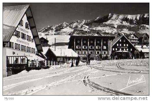 38 L'ALPE D'HUEZ Alt 1850m L'Auberge Ensoleillee Peer Gynt La Chaumiere Et La Chaine Des Rousses - Pont-en-Royans