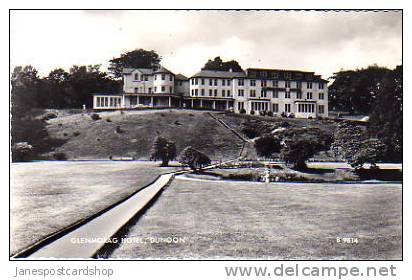 GLENMORAG HOTEL - DUNOON - REAL PHOTO - Argyllshire - SCOTLAND - Argyllshire