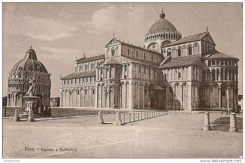 Italia.Pise/Pisa.Duomo E Battistero. - Pisa