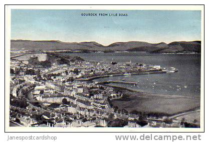 GOUROCK From Lyle Road - RENFREWSHIRE  Strathclyde - SCOTLAND - Renfrewshire