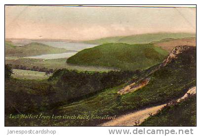 LOCH MELFORT From Loch AVICH Road KILMELFORD  - ARGYLLSHIRE - Scotland - Argyllshire