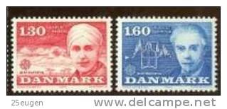 DENMARK 1980  MICHEL NO 699-700 MNH - Ungebraucht