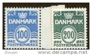 DENMARK 1983  MICHEL NO 774-775 MNH - Unused Stamps