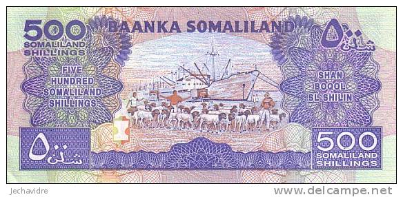 SOMALILAND   500 Shillin  Emission De 2008     ***** BILLET  NEUF ***** - Somalie