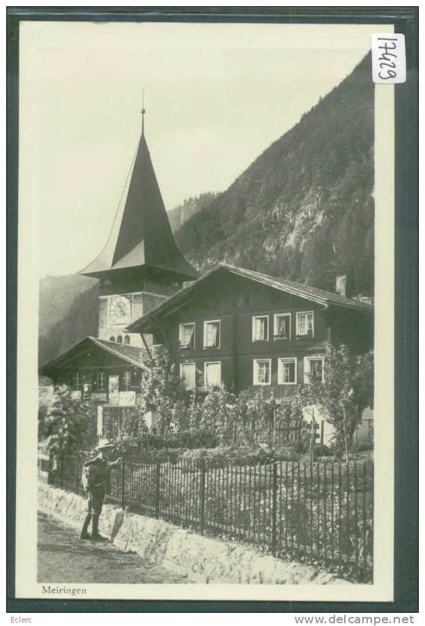 MEIRINGEN  - TB - Meiringen