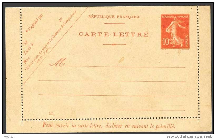 Frankreich Mi.N° K 33 ?** Y&T N° 135 CL1a4 ? ** Kartenbrief Entiers Carte Lettre Avec Date 350 ?? Mit Druckdatum 350 - Kartenbriefe