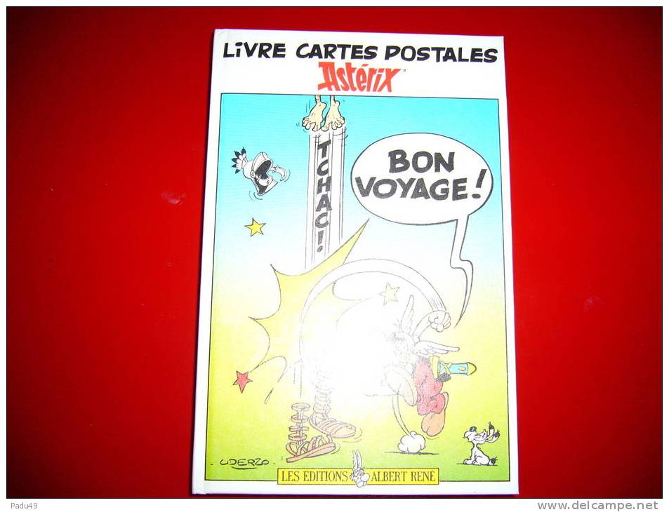 Asterix Livre Cartes Postales(16) Ed Rene - Postcards