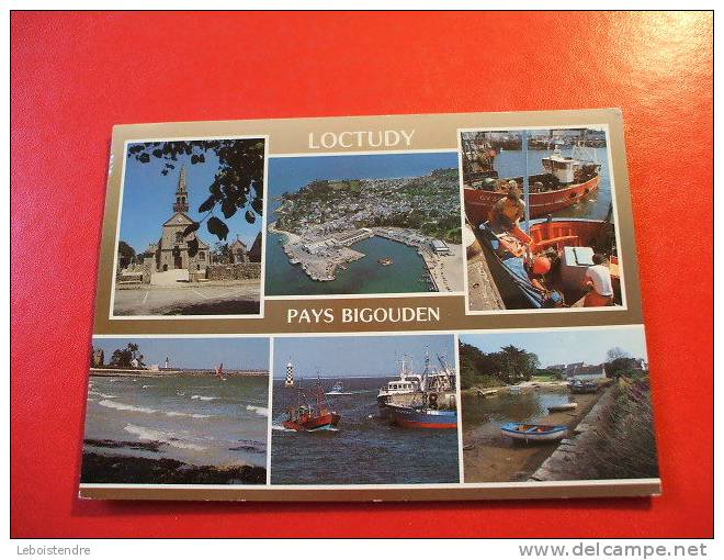 CPM  -(29-FINISTERE) -LOCTUDY-DIVERSES VUES-CARTE EN BON ETAT . - Loctudy