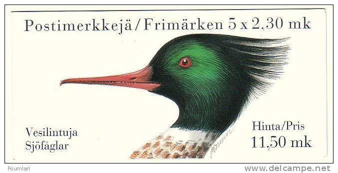 FINLANDE - Carnet  - Oiseaux - Canards / Duck - 1993 - Markenheftchen