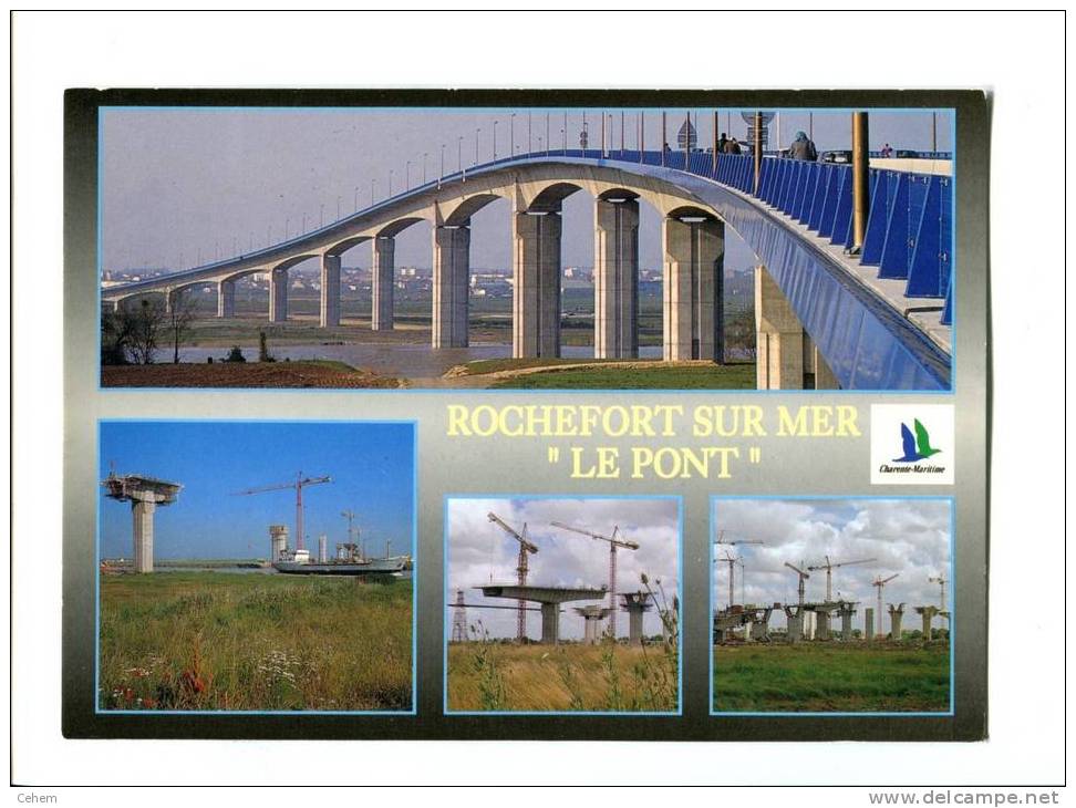 ROCHEFORT SUR MER 17 LE PONT ESTUAIRE CHARENTAIS MULTIVUES - Rochefort