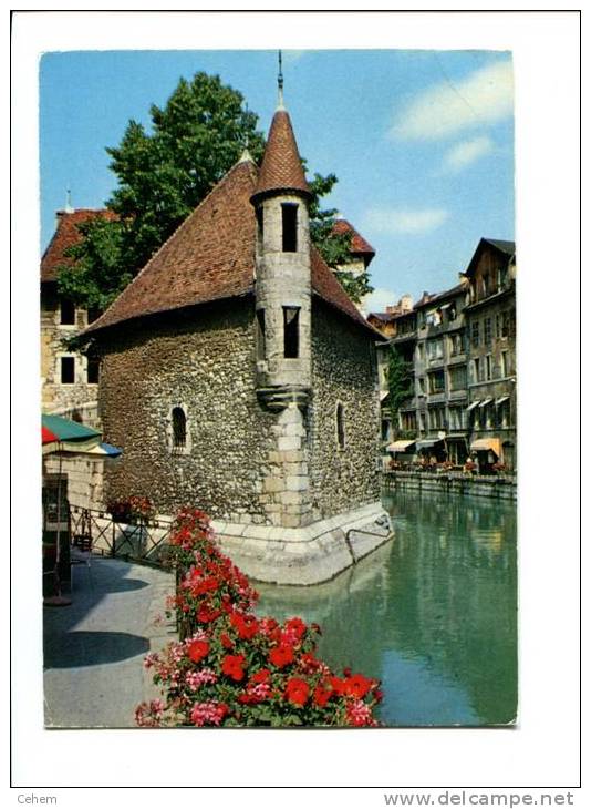 ANNECY LE VIEUX 74 PALAIS DE L´ISLE CANAL FLEURI LE THIOU - Annecy-le-Vieux