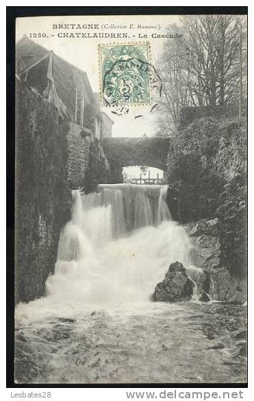 CPA 22.-CHATELAUDREN-La Cascade-118 G 303 - Châtelaudren