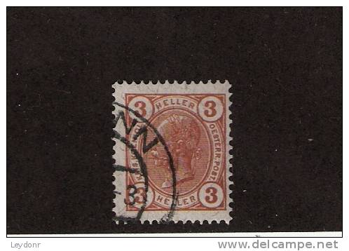 Austria - Emporor Franz Josef - Scott # 88 - Used Stamps